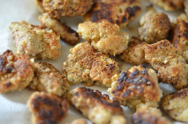 cooked chicken parm bites