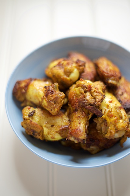 Spicy Curry Chicken Wings Recipe [paleo, primal, gluten-free]