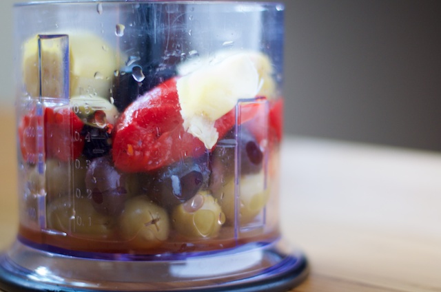 Ingredients in the ninja