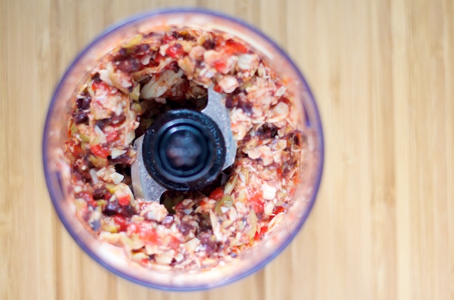 blended ingredients in ninja