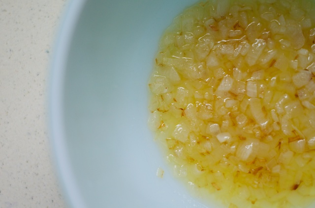 sauteed onion and garlic