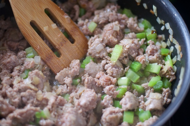 sausage cooked through