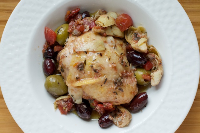 delicious finished greek chicken