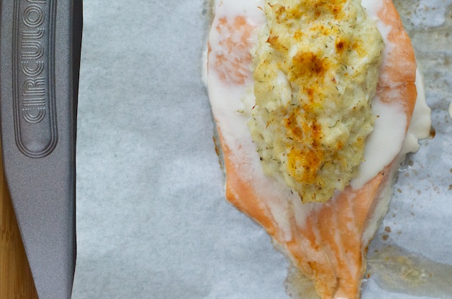 Crab Stuffed Salmon Recipe