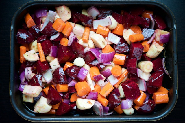 Roasted Root Vegetables Recipe (paleo, primal, gluten-free)