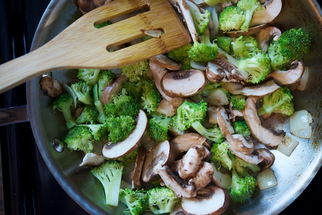 Sunday Broccoli-Mushroom Egg Bake Recipe (paleo, primal, gluten-free)