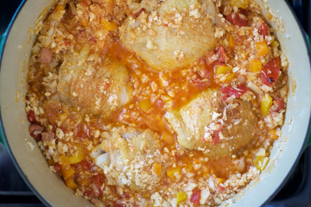 Arroz Con Pollo (Chicken With Rice) Recipe [paleo, primal, gluten-free]