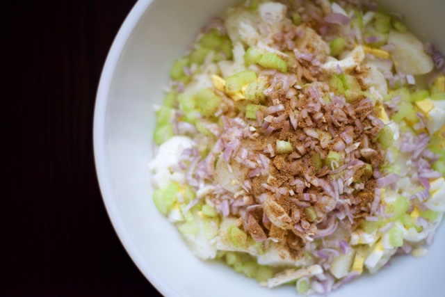 Maryland Crab Potato Salad Recipe (paleo, primal, gluten-free)