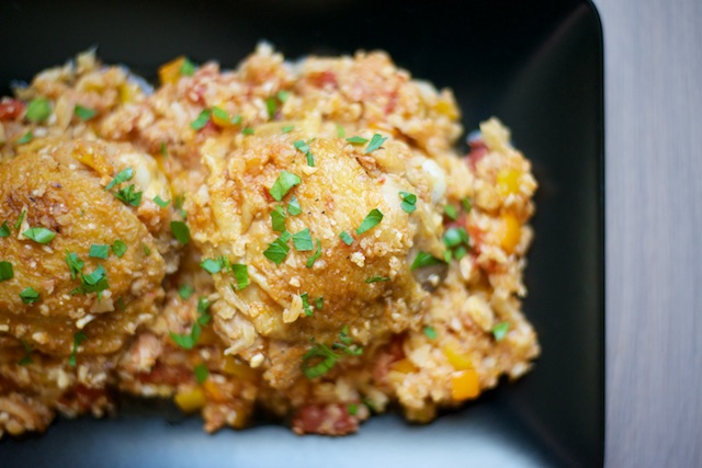 Arroz Con Pollo (Chicken With Rice) Recipe [paleo, primal, gluten-free]