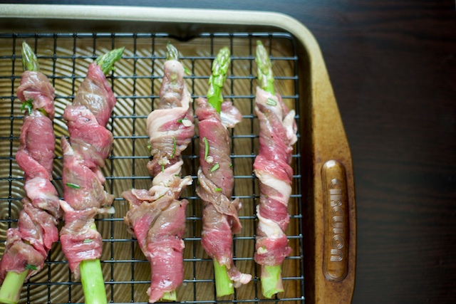 Lamb-Wrapped Asparagus Recipe [paleo, primal, gluten-free]