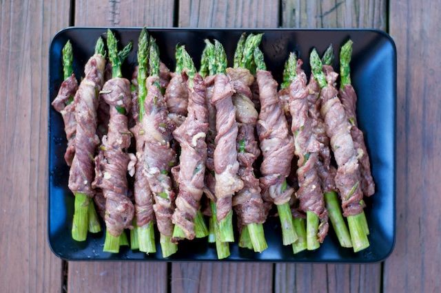 Lamb-Wrapped Asparagus Recipe [paleo, primal, gluten-free]