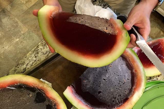 Paleo Cherry-Watermelon-Kombucha "Jell-O" Shots (Adult and Kid Friendly) Recipe [paleo, primal, gluten-free]