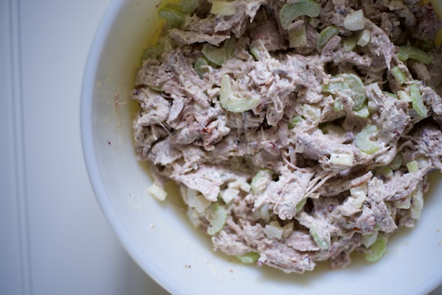Thanksgiving Leftovers Turkey Salad Recipe [paleo, primal, gluten-free]