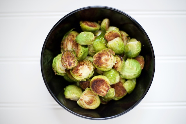 Oven Roasted Brussels Sprouts Recipe [paleo, primal, gluten-free]