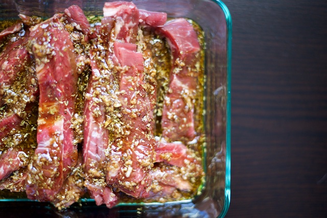 Balsamic Flank Steak Recipe [paleo, primal, gluten-free]