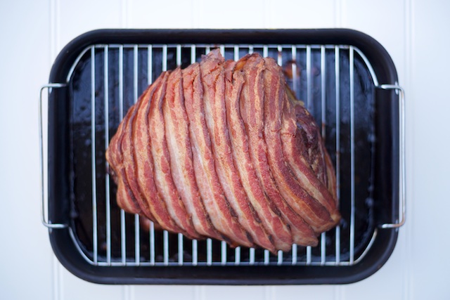 Bacon-Wrapped Boneless Lamb Shoulder Recipe [paleo, primal, gluten-free]