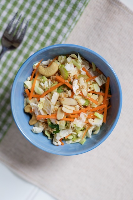 Copycat Costco Asian Cashew Chopped Salad Recipe [paleo, primal, gluten-free]