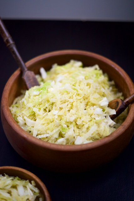 Celery Seed Cabbage Slaw Recipe [paleo, primal, gluten-free, vegan]