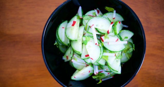 Herbaceous Cucumber-Radish Salad Recipe [paleo, primal, gluten-free, diary-free]