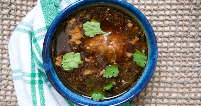 Instant Pot Spicy Beef Soup Recipe [paleo, primal, gluten-free, dairy-free, keto]