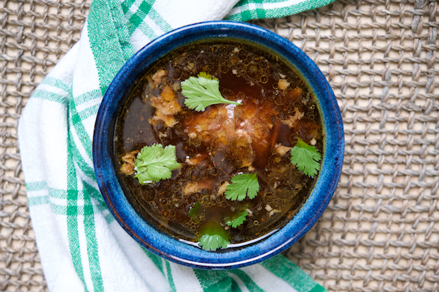 Instant Pot Spicy Beef Soup Recipe [paleo, primal, gluten-free, dairy-free, keto]