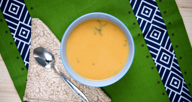 Simple Cauliflower Curry Soup Recipe [paleo, primal, gluten-free, dairy-free]