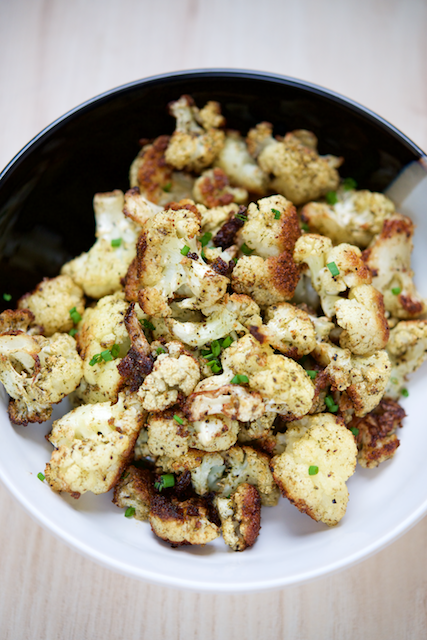 Roasted Ranch Cauliflower Recipe [paleo, primal, gluten-free, dairy-free, keto]