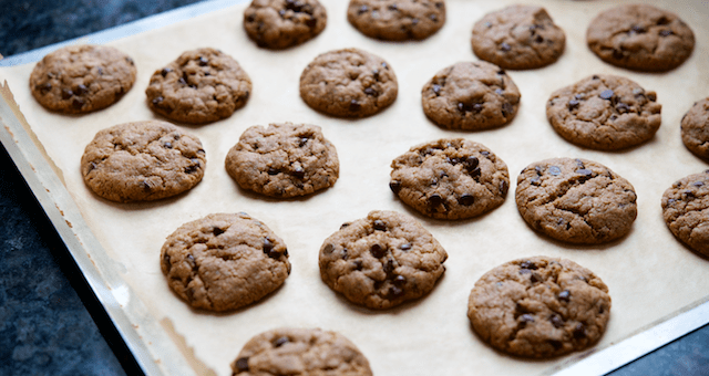 Chocolate Chip Almond Butter Cookies Recipe [paleo, primal, dessert]