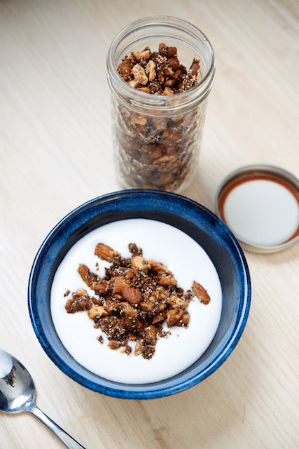 Grain-Free Granola for Breastfeeding Moms Recipe [paleo, primal, gluten-free]