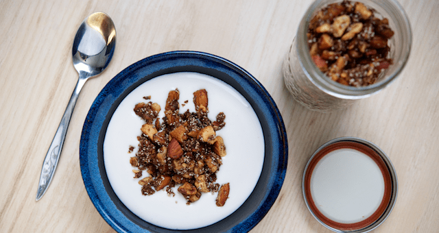 Grain-Free Granola for Breastfeeding Moms Recipe [paleo, primal, gluten-free]