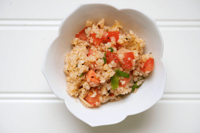 Summer Cauliflower Couscous Salad Recipe [paleo, primal, gluten free, vegan] (1)
