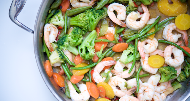 Easy Shrimp Stir Fry Recipe [paleo, primal, keto, gluten-free]